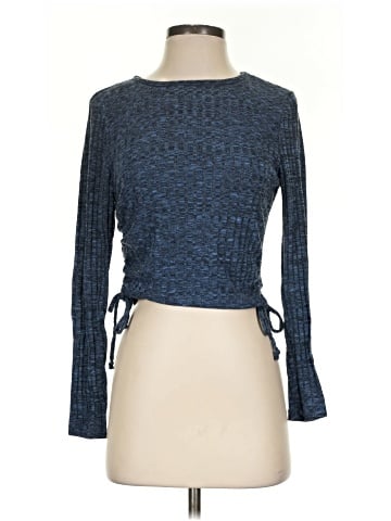 Papaya Long Sleeve Top (view 1)