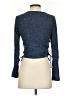 Papaya Blue Long Sleeve Top Size S - photo 2