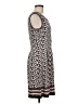 Max Studio Print Ivory Casual Dress Size M - photo 4