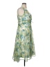 Connected Apparel 100% Polyester Floral Green Cocktail Dress Size 14w - photo 4