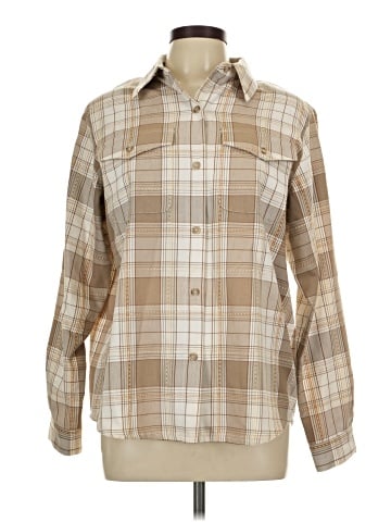 Alfred Dunner Long Sleeve Button-Down Shirt (view 1)