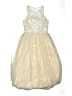 Rare Editions 100% Polyester Ivory Dress Size 10 - photo 1