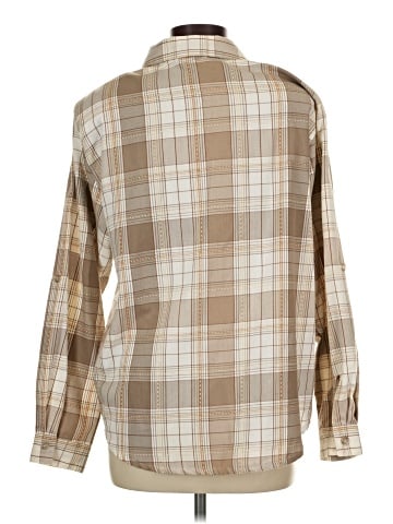 Alfred Dunner Long Sleeve Button-Down Shirt (view 2)