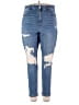 American Eagle Outfitters Hearts Blue Jeans Size 18 - photo 1