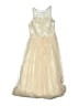 Rare Editions 100% Polyester Ivory Dress Size 10 - photo 2