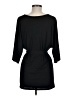 Deletta 100% Polyester Solid Black Casual Dress Size M - photo 2