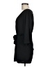 Deletta 100% Polyester Solid Black Casual Dress Size M - photo 5