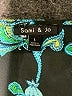 Sami & JO 100% Polyester Teal Short Sleeve Blouse Size L - photo 7
