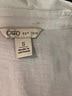 Cato 100% Cotton White 3/4 Sleeve Blouse Size S - photo 6