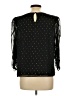 Chelsea & Violet 100% Polyester Black 3/4 Sleeve Blouse Size L - photo 2