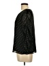 Chelsea & Violet 100% Polyester Black 3/4 Sleeve Blouse Size L - photo 5