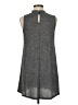 Olive and Oak Solid Gray Casual Dress Size M - photo 2