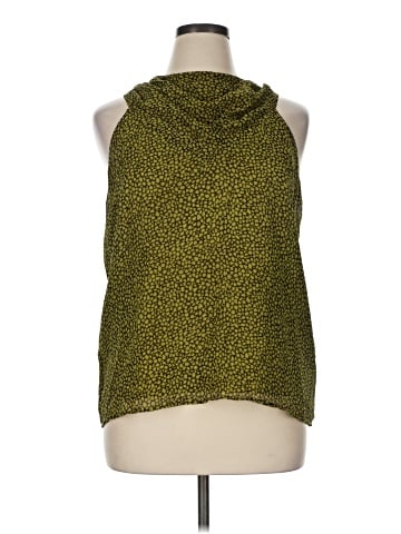 MICHAEL Michael Kors Sleeveless Silk Top (view 1)