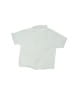 Zara Solid Green Short Sleeve Button-Down Shirt Size 2 - 3 - photo 2