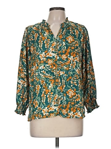 Eclair 3/4 Sleeve Blouse (view 1)