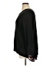 NY Collection Plaid Black Long Sleeve Top Size 1X - photo 5