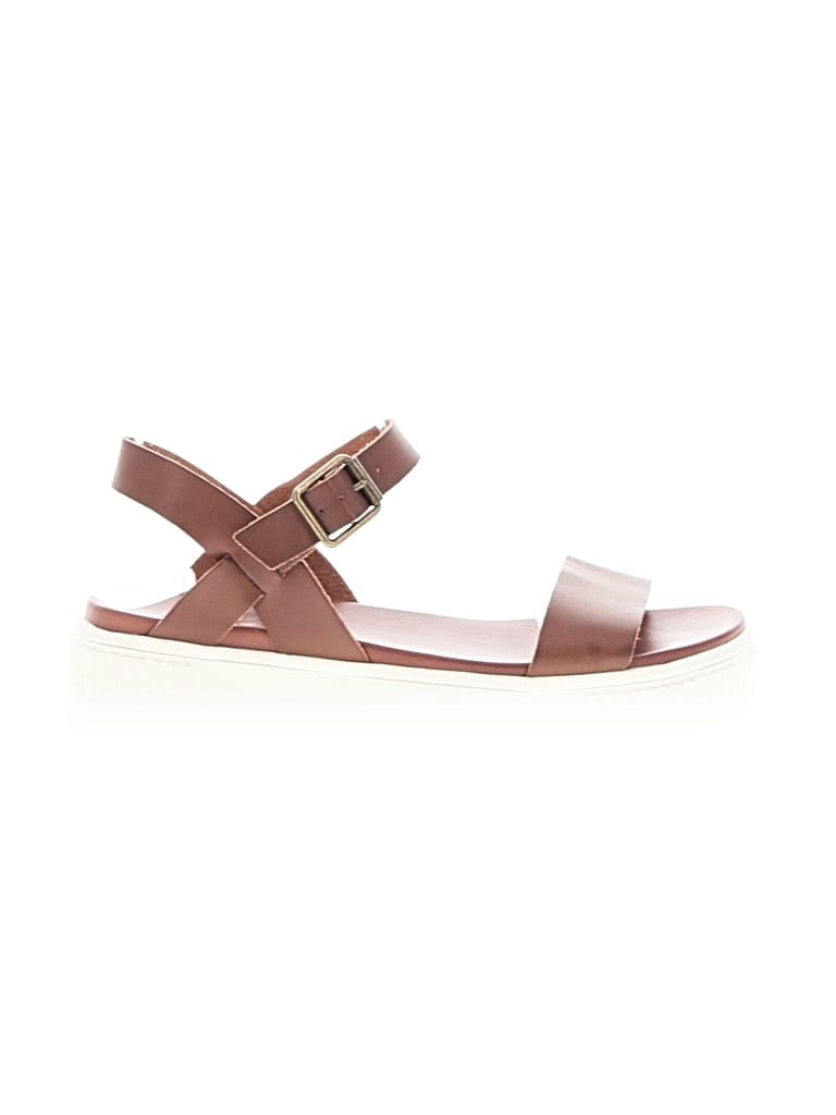Pre-owned Mia Sandals In Brown