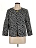 Charter Club Print Black Blazer Size L - photo 1