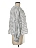 Old Navy Silver Long Sleeve Blouse Size M - photo 4
