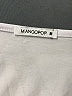 MANGOPOP Collection Solid White Bodysuit Size M - photo 3
