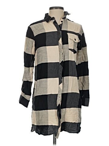 Topshop 3/4 Sleeve Button-Down Shirt (view 1)