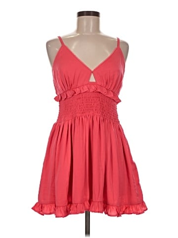 Red Carter Cocktail Dress (view 1)