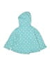 Carter's 100% Cotton Hearts Teal Raincoat 12-18 MO / 18 MO - photo 2