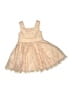 Jessica Simpson 100% Polyester Tan Dress Size 3T - photo 1