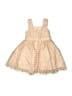 Jessica Simpson 100% Polyester Tan Dress Size 3T - photo 2