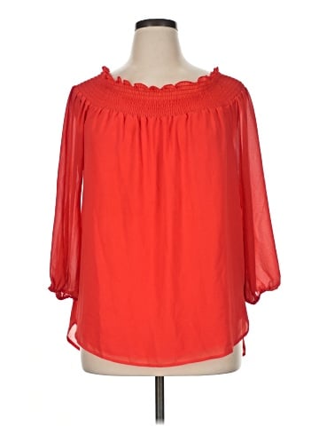 MICHAEL Michael Kors 3/4 Sleeve Blouse (view 1)