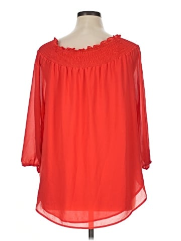 MICHAEL Michael Kors 3/4 Sleeve Blouse (view 2)