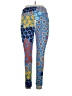 Lularoe Print Blue Leggings Size 33 waist (estimated) - photo 2