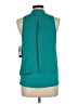 A. Byer 100% Polyester Teal Sleeveless Blouse Size L - photo 2
