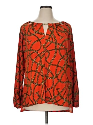 MICHAEL Michael Kors Long Sleeve Blouse (view 1)