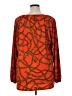 MICHAEL Michael Kors Orange Long Sleeve Blouse Size 1X - photo 2