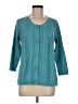 L.L.Bean Teal Cardigan Size M - photo 1