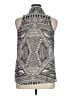 Decree 100% Polyester Silver Sleeveless Blouse Size XL - photo 2