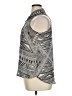 Decree 100% Polyester Silver Sleeveless Blouse Size XL - photo 5