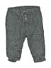 H&M 100% Cotton Gray Casual Pants 6-9 MO / 9 MO - photo 1