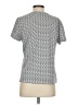 Sag Harbor Chevron-herringbone Silver Short Sleeve T-Shirt Size S - photo 2