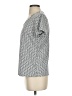 Sag Harbor Chevron-herringbone Silver Short Sleeve T-Shirt Size S - photo 5