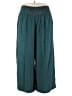 Torrid 100% Rayon Hearts Teal Casual Pants Size 3X Plus (3) - photo 1