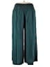 Torrid 100% Rayon Hearts Teal Casual Pants Size 3X Plus (3) - photo 2