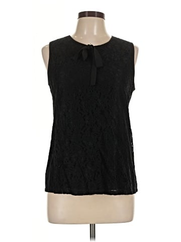 Karl Lagerfeld Paris Sleeveless Blouse (view 1)