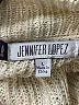 Jennifer Lopez Ivory Pullover Sweater Size L - photo 7