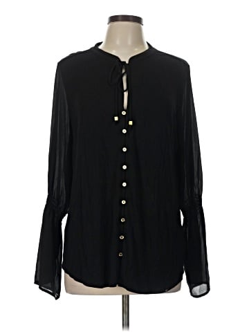MICHAEL Michael Kors Long Sleeve Blouse (view 1)