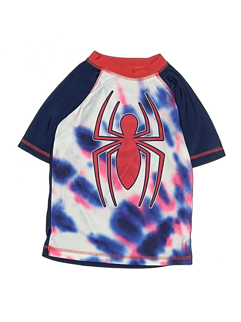 Pre-owned Marvel Kids' Short Sleeve T-shirt In Blue