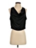 Leith 100% Polyester Black Sleeveless Blouse Size S - photo 1
