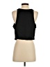 Leith 100% Polyester Black Sleeveless Blouse Size S - photo 2