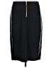 MICHAEL Michael Kors Solid Black Formal Skirt Size 12 - photo 2